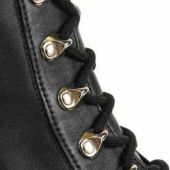 Gabor Veterboots Dames / Laarzen / Damesschoenen - Leer - 92.723.57 - Zwart - Maat 39 -dames-schoenen Verkoop 550x384 11
