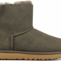 UGG Enkellaarsjes Dames / Laarzen / Damesschoenen - Suède - 1016501 - Groen - Maat 41