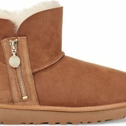 UGG W Bailey Zip Mini Vachtlaarzen - Warme Laarzen - Dames - Camel - Maat 40 -dames-schoenen Verkoop 550x384 6
