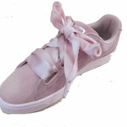 Puma Suede Heart Pebble Pink 36521001, Maat 39 -dames-schoenen Verkoop 550x386 13