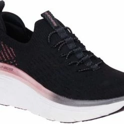 Skechers D'Lux Walker - Let It Glow Dames Sneakers - Black - Maat 38 -dames-schoenen Verkoop 550x389 1