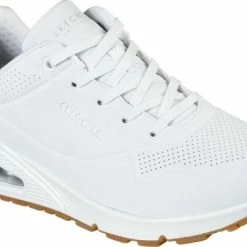 Skechers Uno Stand On Air Dames Sneakers - White - Maat 41 -dames-schoenen Verkoop 550x389 2