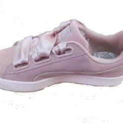 Puma Suede Heart Pebble Pink 36521001, Maat 39 -dames-schoenen Verkoop 550x389 7
