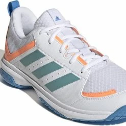 Adidas Ligra 7 - Sportschoenen - Volleybal - Smashcourt - Wit -dames-schoenen Verkoop 550x390 5