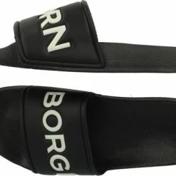 Björn Borg Bjorn Borg Harper II Badslippers Zwart - Maat 40 -dames-schoenen Verkoop 550x394 2