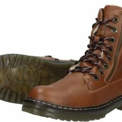 Mustang - Veterschoenen Hoog 22 Mustang - Veterschoenen Hoog -dames-schoenen Verkoop 550x394 3