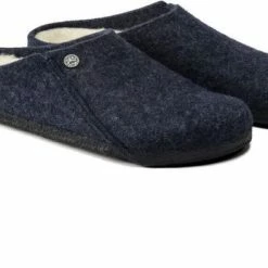 Birkenstock Zermatt Shearling Narrow Sloffen - Dark Blue - Maat 42 28 Birkenstock Zermatt Shearling Narrow Sloffen - Dark Blue - Maat 42 -dames-schoenen Verkoop 550x394 6