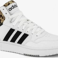 Adidas Hoops 3.0 Mid Sneakers Dames Wit -dames-schoenen Verkoop 550x399 5