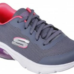 Skechers - SKECH AIR AIRMATIC - CHARCOAL/CORAL - 34