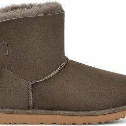 UGG Enkellaarsjes Dames / Laarzen / Damesschoenen - Suède - 1016501 - Groen - Maat 41 -dames-schoenen Verkoop 550x403 4