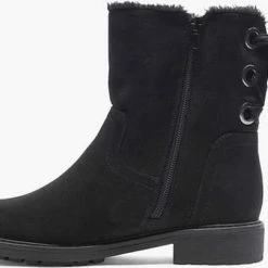 Landrover Zwarte Enkellaars Gevoerd - Maat 38