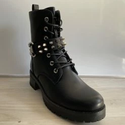 Cassies Fashion JL Fashion Black Spike -dames-schoenen Verkoop 550x412 4