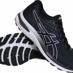 Asics Sportschoenen - Maat 42 - Vrouwen - Zwart,wit,gijs -dames-schoenen Verkoop 550x413 8