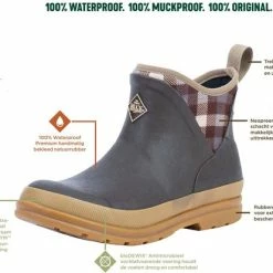 Muck Boot - Muck Originals Pull On Ankle - Brown/Plaid - Dames - 38 21 Muck Boot - Muck Originals Pull On Ankle - Brown/Plaid - Dames - 38 -dames-schoenen Verkoop 550x414 2