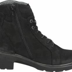 Wolky Veterschoenen Midi Zwart Nubuck -dames-schoenen Verkoop 550x420 6