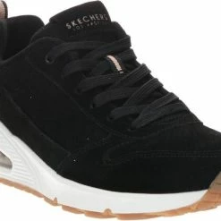 Skechers Uno-Two For The Show Dames Sneakers - Black - Maat 41 -dames-schoenen Verkoop 550x420 8
