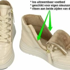 Gabor -Dames - CrÈme - Sneakers - Maat 39 -dames-schoenen Verkoop 550x421 1