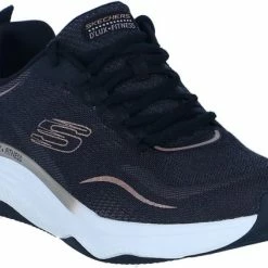 Skechers D'LUX FITNESS-PURE GLAM Dames Sneakers - Bruin - Maat 38 -dames-schoenen Verkoop 550x423 3