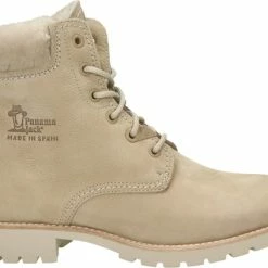 Panama Jack Panama 03 Igloo Dames Veterboot# - Ecru - Maat 40