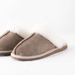 Shepherd Jessica Dames Sloffen - Stone - Maat 38 -dames-schoenen Verkoop 550x429 4