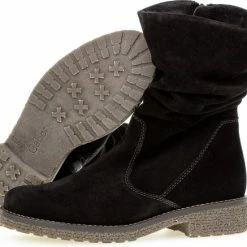 Gabor 703.1 Enkellaarsjes - Enkelboots Met Rits - Dames - Zwart - Maat 39 -dames-schoenen Verkoop 550x437 3