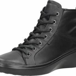 Ecco Soft 7 Wedge Dames Veterboot - Zwart - Maat 43 -dames-schoenen Verkoop 550x437 7