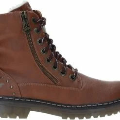 Mustang - Veterschoenen Hoog 27 Mustang - Veterschoenen Hoog -dames-schoenen Verkoop 550x438 6