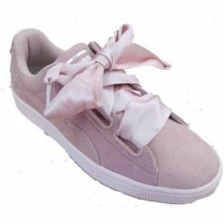 Puma Suede Heart Pebble Pink 36521001, Maat 39 -dames-schoenen Verkoop 550x439 11