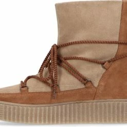 Manfield - Dames - Cognac Snow Boots Met Bont - Maat 39 9 Manfield - Dames - Cognac Snow Boots Met Bont - Maat 39 -dames-schoenen Verkoop 550x441 3