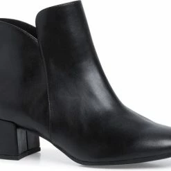 Tamaris Enkellaarsjes Zwart Synthetisch 192126 - Dames - Maat 38 -dames-schoenen Verkoop 550x445 6