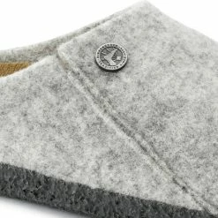 Birkenstock Zermatt Pantoffels Light Grey Regular-fit | Grijs | Wolvilt | Maat 49 -dames-schoenen Verkoop 550x448 3