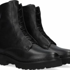Tango Bee 5136 Veterboots - Laarzen Met Veters - Dames - Zwart - Maat 38 -dames-schoenen Verkoop 550x448 5
