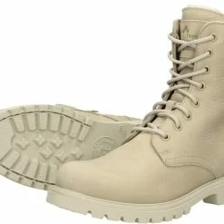 Panama Jack FRISIA B8 - Volwassenen VeterlaarzenHalf-hoge Schoenen - Kleur: Wit/beige - Maat: 41 -dames-schoenen Verkoop 550x449 7
