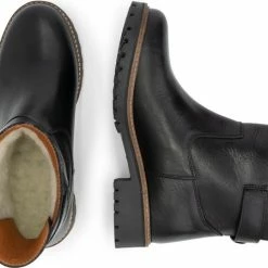 Travelin' Vadfoss Dames Enkellaarzen - Wol Gevoerde Boots - Zwart Leer - Maat 37 -dames-schoenen Verkoop 550x450 7