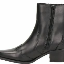 Nelson Dames Lage Cowboylaars - Zwart - Maat 37 -dames-schoenen Verkoop 550x457