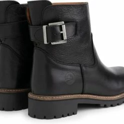 Travelin' Vadfoss Dames Enkellaarzen - Wol Gevoerde Boots - Zwart Leer - Maat 37 -dames-schoenen Verkoop 550x458 2