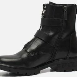 Tamaris Biker Boots Zwart - Maat 40 -dames-schoenen Verkoop 550x459 1