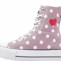 British Knights KAYA HIGH Dames Sneakers Hoog - Paars - Maat 40 -dames-schoenen Verkoop 550x459 5