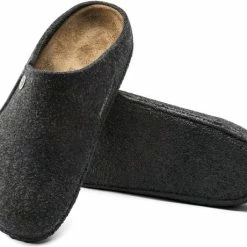 Birkenstock Zermatt Standard WZ Narrow Dames Sloffen - Antrachite - Maat 36 -dames-schoenen Verkoop 550x460 5