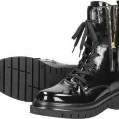 Gabor Biker Boots Zwart - Maat 38 -dames-schoenen Verkoop 550x461 11