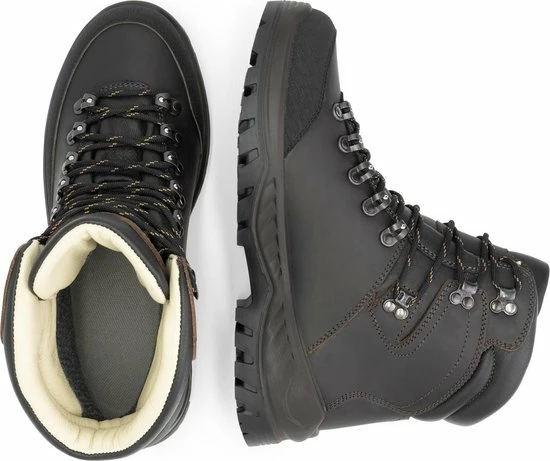 Travelin' Odense Leren Dames Wandelschoenen - VIBRAM Zool - Waterdicht En Ademend - Bruin Leer - Maat 38 4 Travelin' Odense Leren Dames Wandelschoenen - VIBRAM Zool - Waterdicht En Ademend - Bruin Leer - Maat 38 - Afbeelding 4