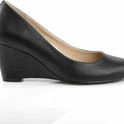 Pleaser Pink Label Pumps -44 Shoes- KIMBERLY-08 Zwart -dames-schoenen Verkoop 550x469 11