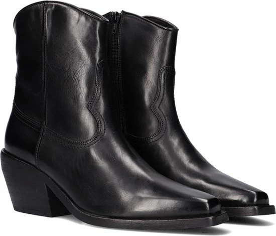 VIA VAI Eveline Clark Enkellaarsjes Dames - Zwart - Maat 40 13 VIA VAI Eveline Clark Enkellaarsjes Dames - Zwart - Maat 40 - Afbeelding 13