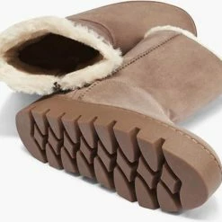 Graceland Beige Boot Gevoerd - Maat 39 -dames-schoenen Verkoop 550x470 5