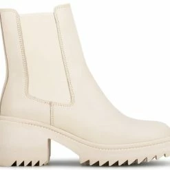 PS Poelman ATENE Dames Chelsea Laarzen - Crème - Maat 38