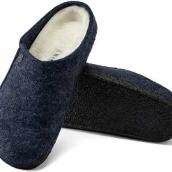 Birkenstock Zermatt Shearling Narrow Sloffen - Dark Blue - Maat 42 17 Birkenstock Zermatt Shearling Narrow Sloffen - Dark Blue - Maat 42 -dames-schoenen Verkoop 550x474 7