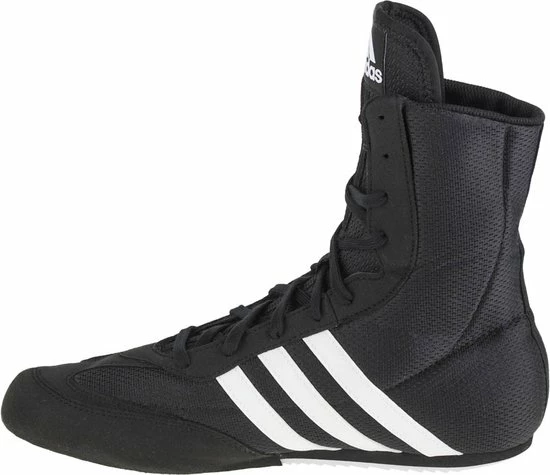 Adidas Boksschoenen Box Hog 2.0 - Extra Lange Tong - Zwart/Wit - 41 1/3 8 Adidas Boksschoenen Box Hog 2.0 - Extra Lange Tong - Zwart/Wit - 41 1/3 - Afbeelding 8