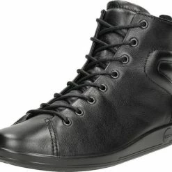 ECCO SOFT 2.0 Dames Veterboot - Zwart - Maat 38 -dames-schoenen Verkoop 550x476 2