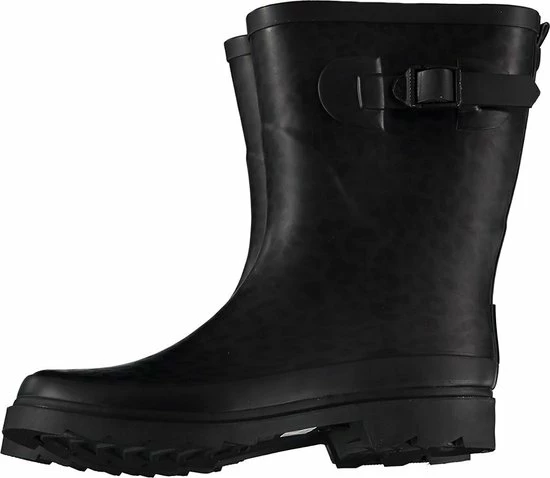 XQ Footwear - Regenlaarzen - Rubber Laarzen - Dames - Festival - Panterprint - Rubber - Donkergrijs - Zwart - Maat 37 1 XQ Footwear - Regenlaarzen - Rubber Laarzen - Dames - Festival - Panterprint - Rubber - Donkergrijs - Zwart - Maat 37