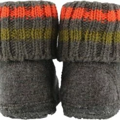 Haflinger Paul Antraciet Pantoffels Uniseks -dames-schoenen Verkoop 550x478 7